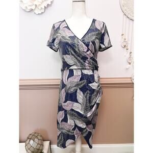 JS Collections Sequin ShortSleeve Dress Size 8 NWOT